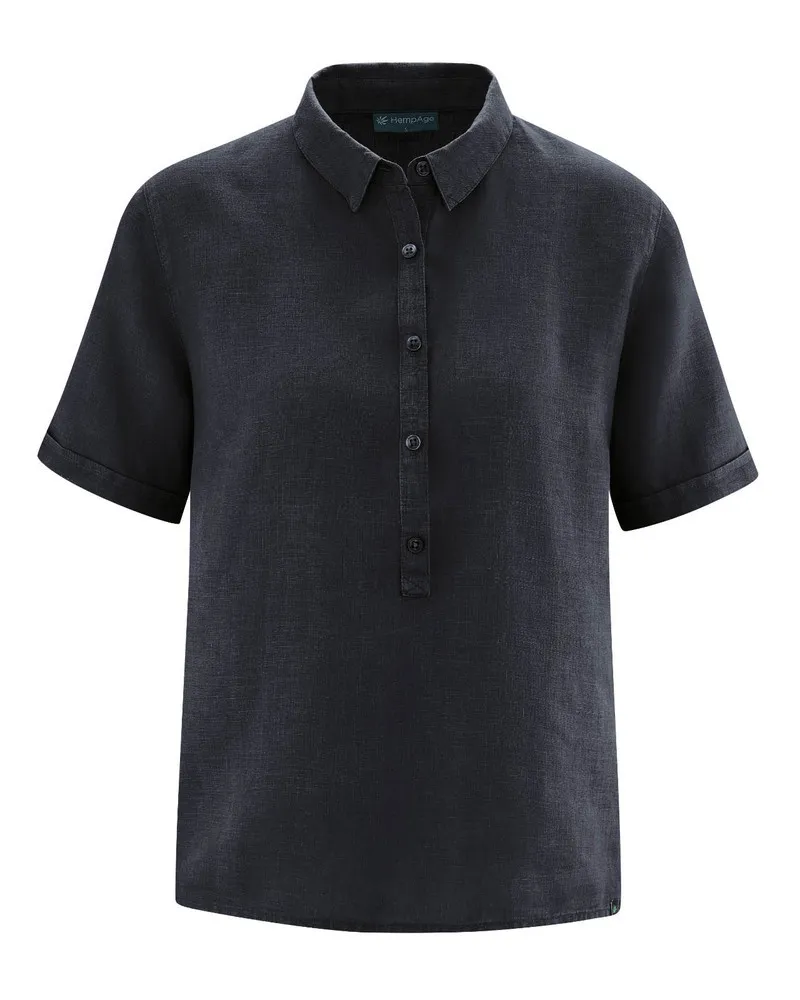 Blouse droite manches courtes