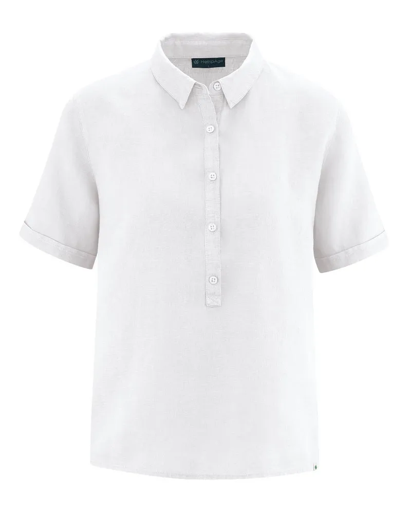 Blouse droite manches courtes