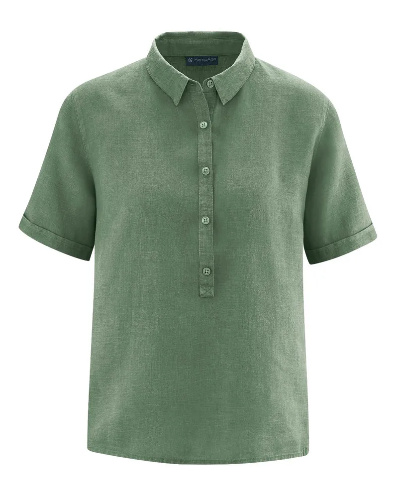Blouse droite manches courtes